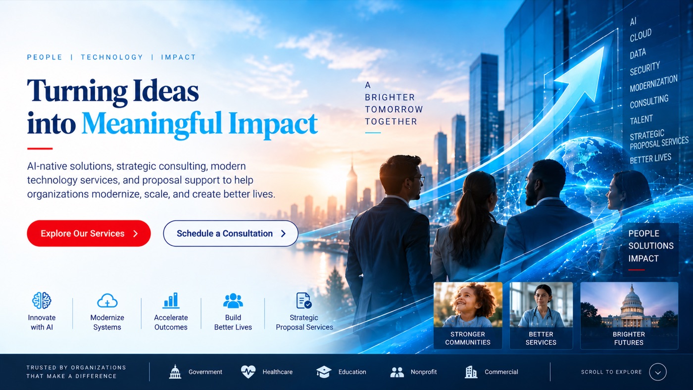 ProSer Insights AI-native software development — turning ideas into meaningful impact through AI solutions, modern engineering, cloud, data and proposal support.